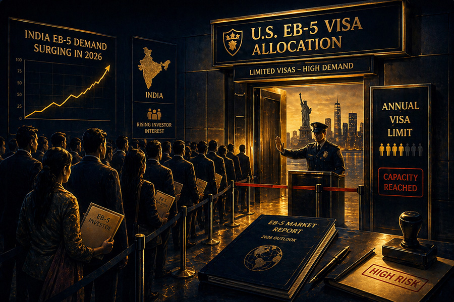 India EB-5 2026: From Demand Surge to Cut-Off Risk